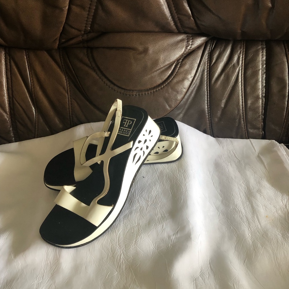 Franco Paolucci wedge sandals made in Italy, size 39